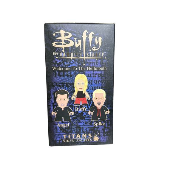 Sealed Titans Spike Buffy The Vampire Slayer Y2K Collectible - Picture 2 of 8